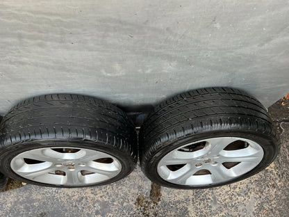 Peugeot 18" Alloy Wheels with Good Tyres