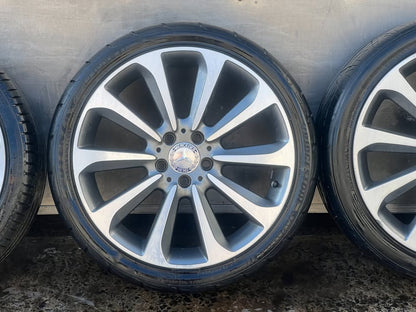 Mercedes Benz C250 19" Staggered Alloy Wheels with Tyres