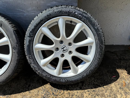 Honda Accord 17” Alloy Wheels with Like New Tyres Set of 5