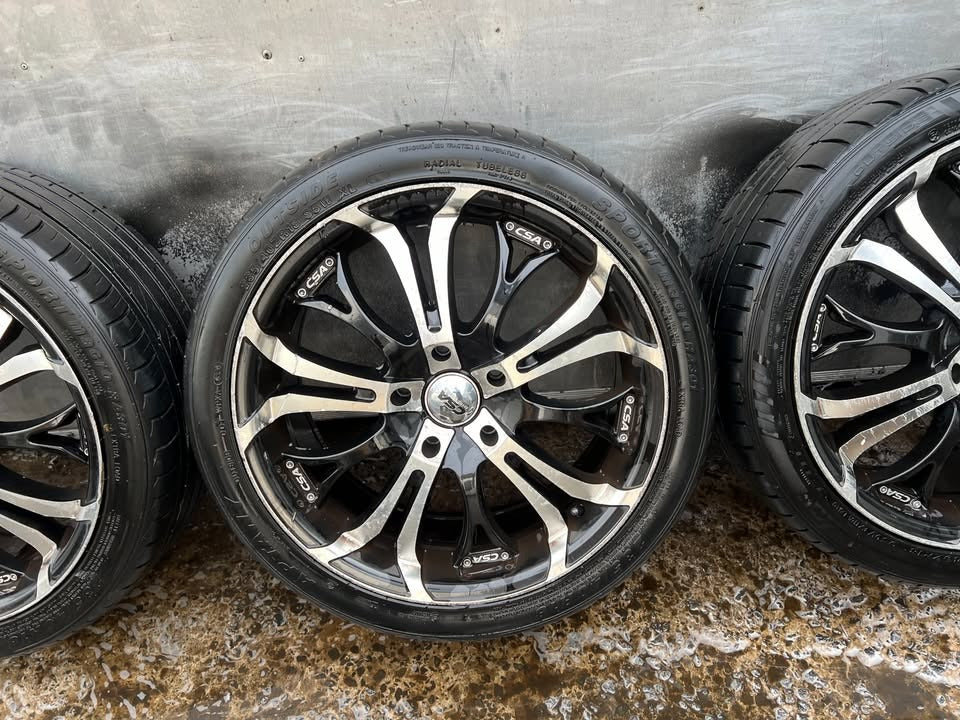 CSA 18" Alloy Wheels with Tyres