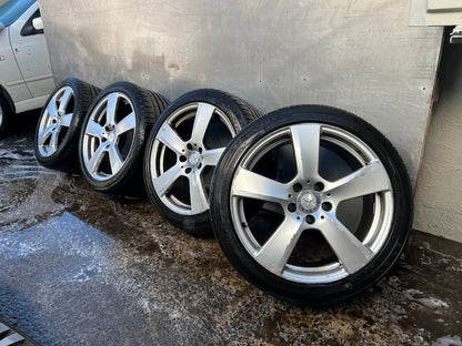 Mercedes Benz 18" Alloy Wheels with Excellent Tyres