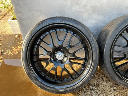 Madina Forged 22” Alloy Wheels with Good Tyres