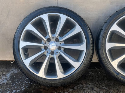 Mercedes Benz C250 19" Staggered Alloy Wheels with Tyres