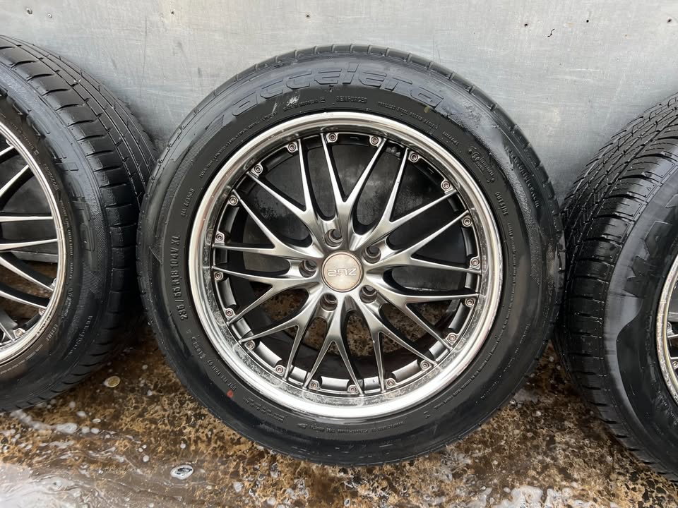ANZ 18" Alloy Wheels with Tyres