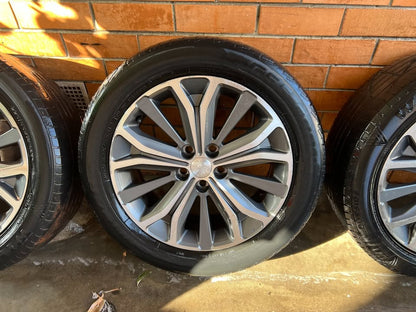 Peugeot 4008 18" Alloy Wheels with Tyres