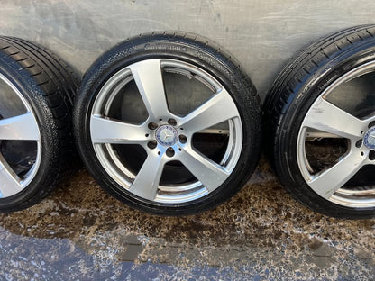 Mercedes Benz 18" Alloy Wheels with Excellent Tyres