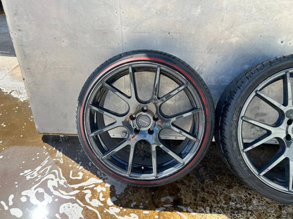 Auscar 20" Black Alloy Wheels with Excellent Tyres