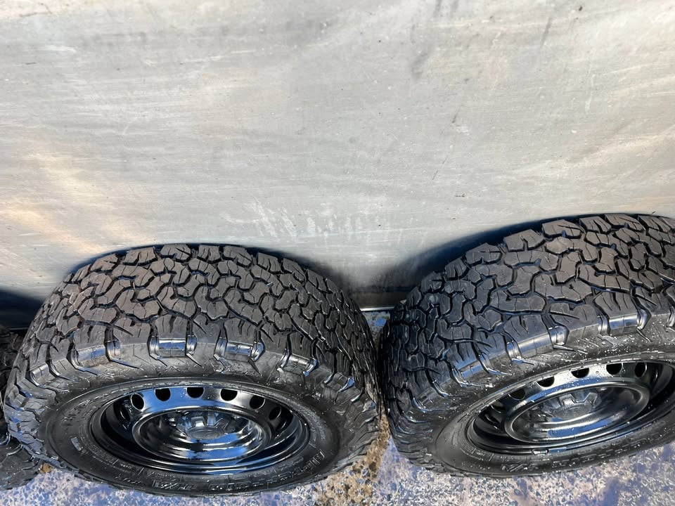 Ford Ranger 16" Steel Rims with BFG A/T Tyres