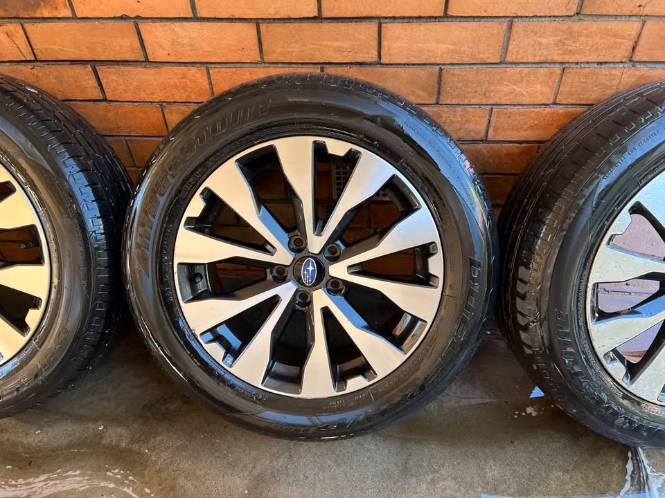 Subaru Forester 18" Alloy Wheels with Bridgestone Tyres