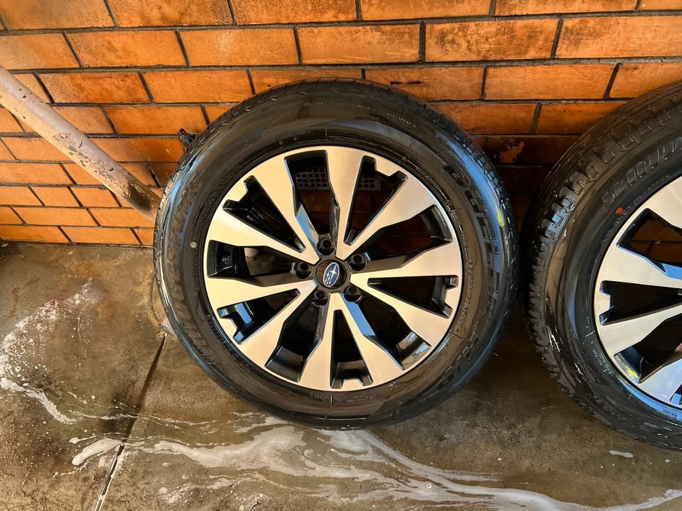 Subaru Forester 18" Alloy Wheels with Bridgestone Tyres