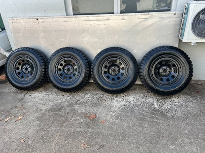 Imitation Beadlock 17" Steel Rims with R/T Tyres