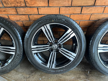 MG 17” Alloy Wheels with Good Tyres