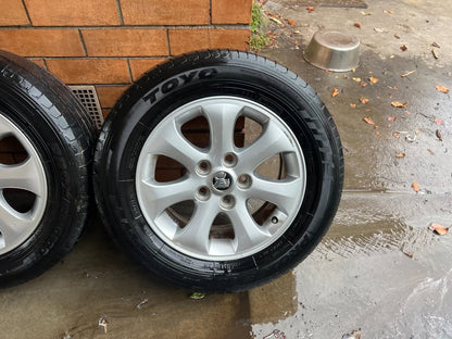 Holden Commodore VE 16" Alloy Wheels with Toyo Tyres