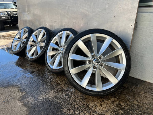 Volkswagen 19" Alloy Wheels with Good Tyres
