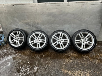 Audi 17" Alloy Wheels with Tyres