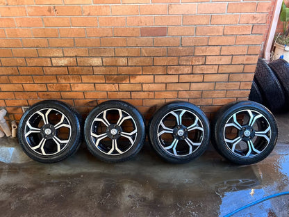 MG 4 Stud 16" Alloy Wheels with Good Tyres