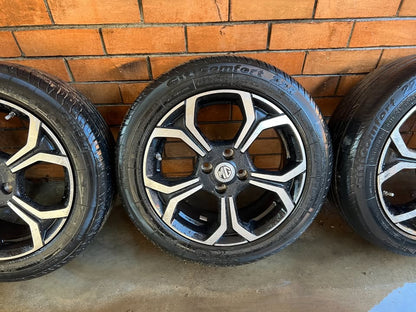 MG 4 Stud 16" Alloy Wheels with Good Tyres