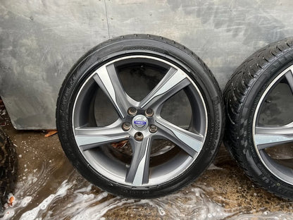 Volvo 18” Alloy Wheels with Good Tyres