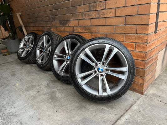 BMW 18 Inch Alloy Wheels with Excellent Tyres