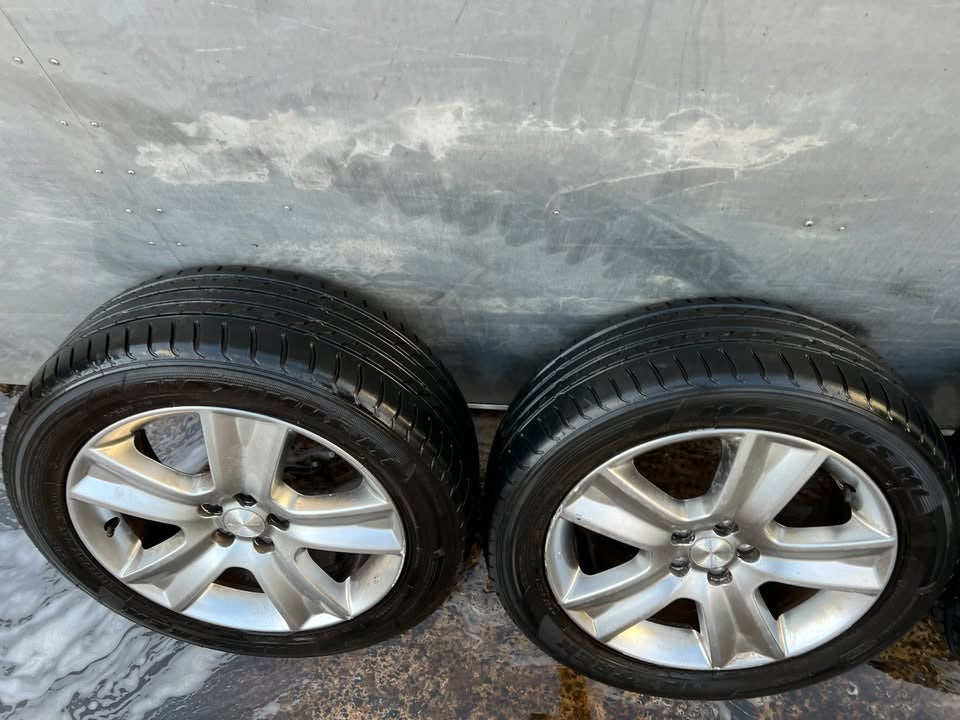 Subaru Outback 17” Alloy Wheels with Good Tyres