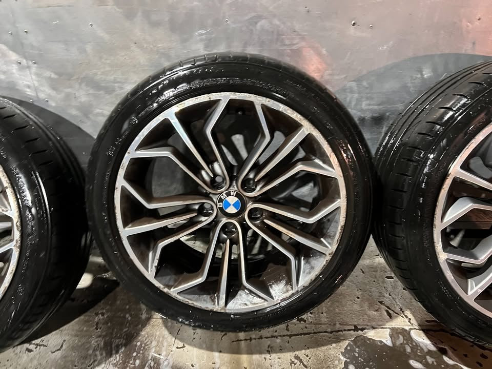 BMW X3 Staggered 18” Alloy Wheels with Bridgestone Potenza Tyres