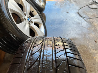 BMW X5 19" Staggered Alloy Wheels with Good Tyres