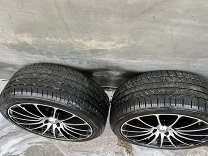 Rodney Jane Racing 18' Alloy Wheels with Excellent Tyres