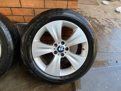 BMW X5 19" Staggered Alloy Wheels with Good Tyres