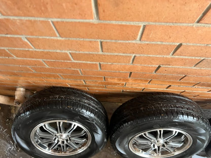 Avanti 15" Multi Fit Alloy Wheels with Excellent Tyres
