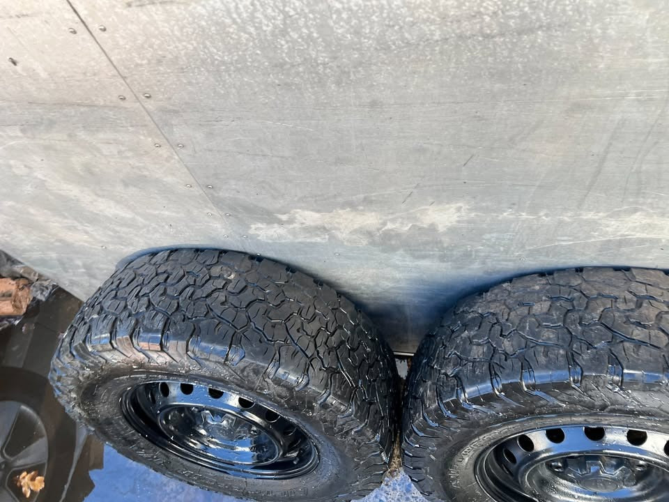 Ford Ranger 16" Steel Rims with BFG A/T Tyres
