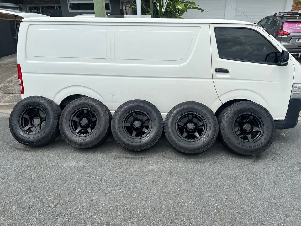 CSA 5 Stud 16" Alloy Wheels with Toyo A/T Tyres