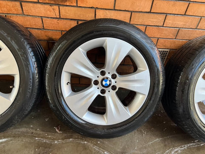 BMW X5 19" Staggered Alloy Wheels with Good Tyres