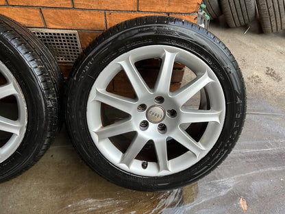 Audi 17” Alloy Wheels with Like New Tyres
