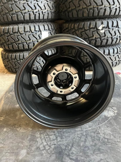 Method Style Satin Black 6 Stud Alloy Wheels Brand New