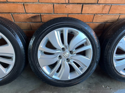 Suzuki Swift 4 Stud 16" Alloy Wheels with Tyres