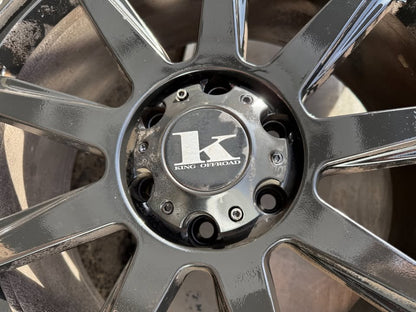 King 20" Alloy Wheels with Nitto A/T Tyres