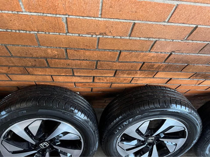 Honda CRV 18" Alloy Wheels with Dunlop Tyres Set of 5