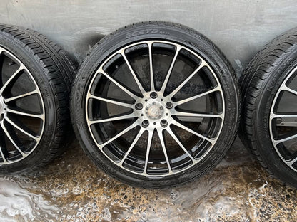 Rodney Jane Racing 18' Alloy Wheels with Excellent Tyres