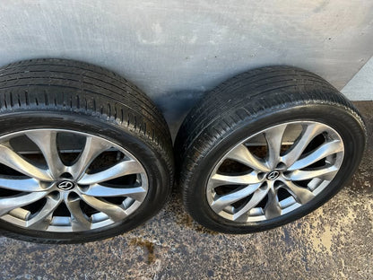 Mazda CX7/CX9 20” Alloy Wheels with Excellent Tyres