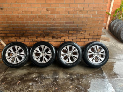 Toyota Kluger 18” Alloy Wheels with Good Tyres