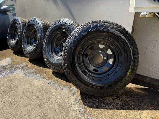 Falken Wildpeak A/T 32” Tyres on 5 Stud Rims