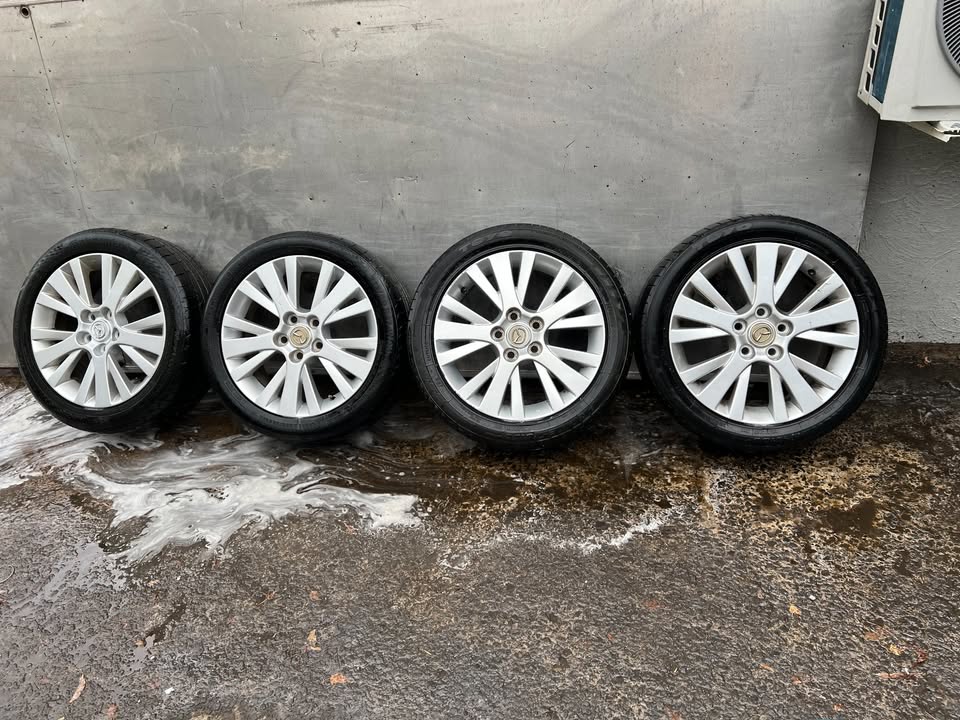 Mazda 3 17" Alloy Wheels with Good Tyres