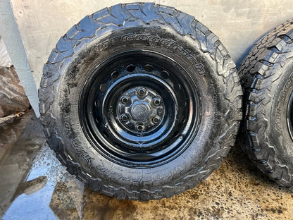 Ford Ranger 16" Steel Rims with BFG A/T Tyres