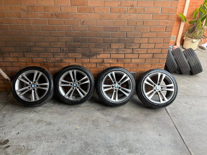 BMW 18 Inch Alloy Wheels with Excellent Tyres
