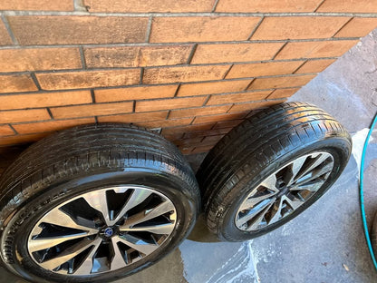 Subaru Forester 18" Alloy Wheels with Bridgestone Tyres