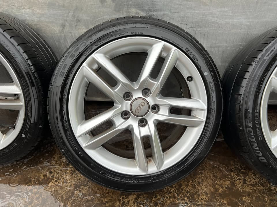 Audi 17" Alloy Wheels with Tyres