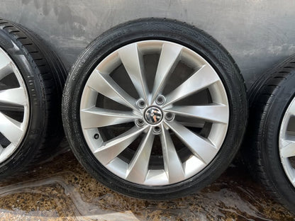 Volkswagen CC Interlagos 18" Alloy Wheels with Good Tyres