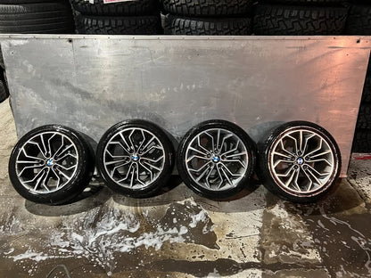 BMW X3 Staggered 18” Alloy Wheels with Bridgestone Potenza Tyres