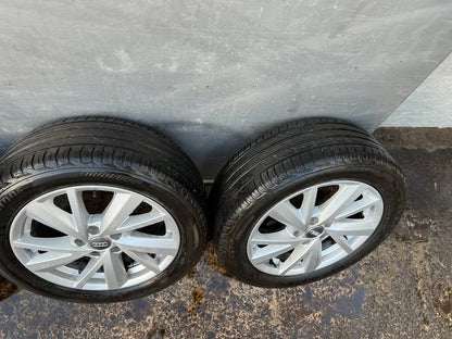 Audi Q3 17” Alloy Wheels with Bridgestone Turanza Tyres