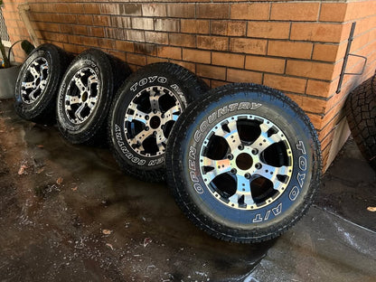 CSA Jackal 6 Stud with Toyo Open Country A/T Tyres